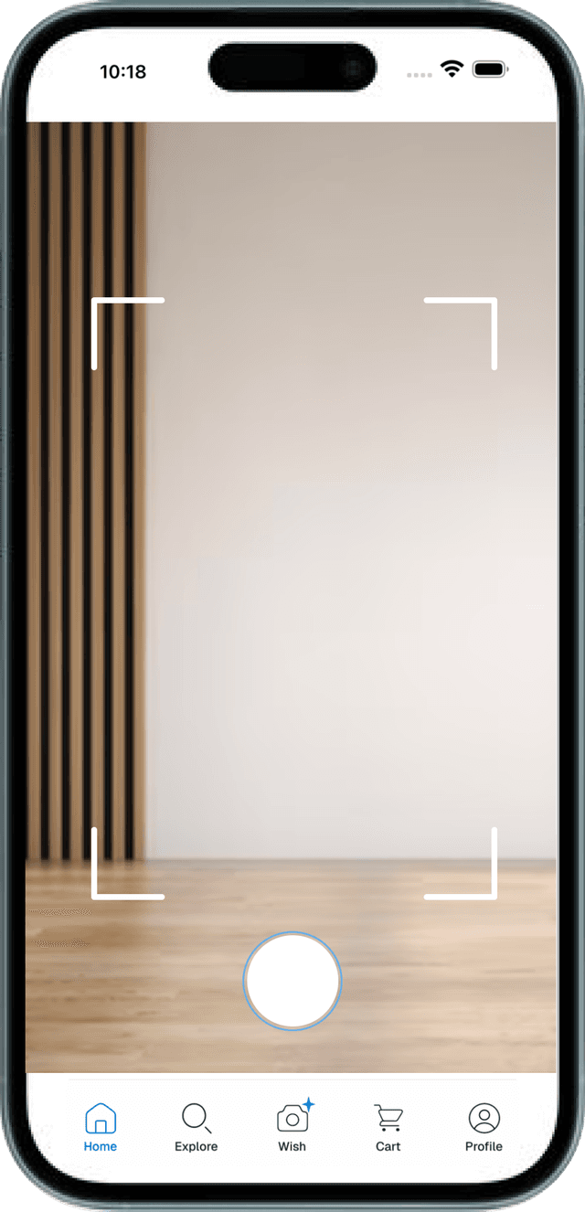 HomeGenie camera view scanning a room